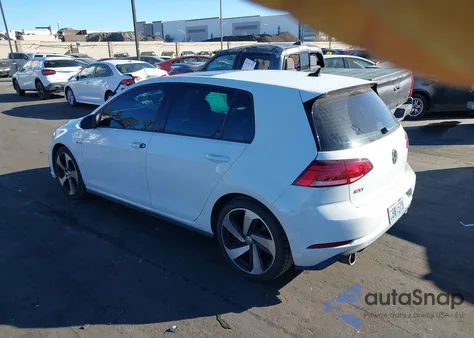 2019 Volkswagen Golf Gti 2.0T Autobahn/2.0T Rabbit Edition/2.0T S/2.0T Se z USA, uszkodzony, nr VIN 3VW6T7AU3KM037486